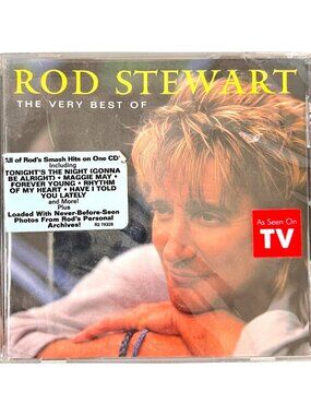 Rod Stewart The Very Best Hits CD 2001 Sealed Maggie Forever Oh La Tonights 16tk